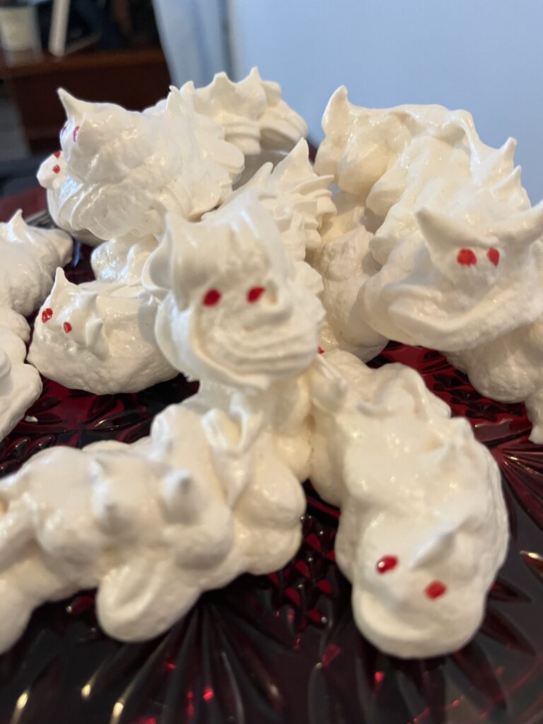 MERINGUE DRAGON COOKIES FOR CHINESE NEW YEAR