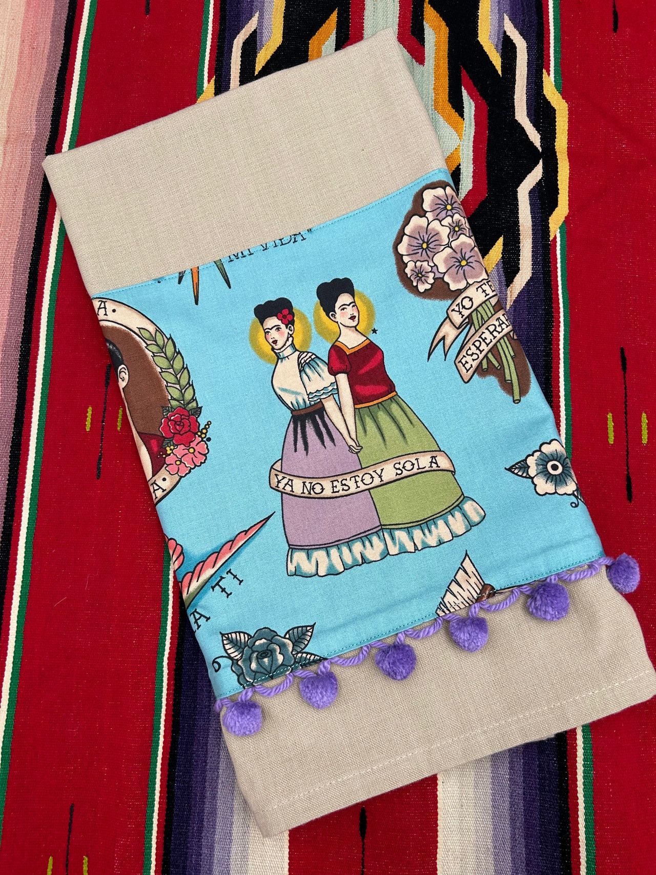 You can find more Frida Kahlo, Day of the Dead and Halloween tea towels in my Etsy shop.