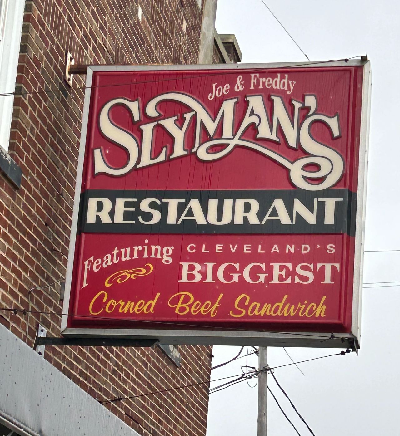 Slyman's Deli, downtown Cleveland, old-school, deli, corned beef sandwich