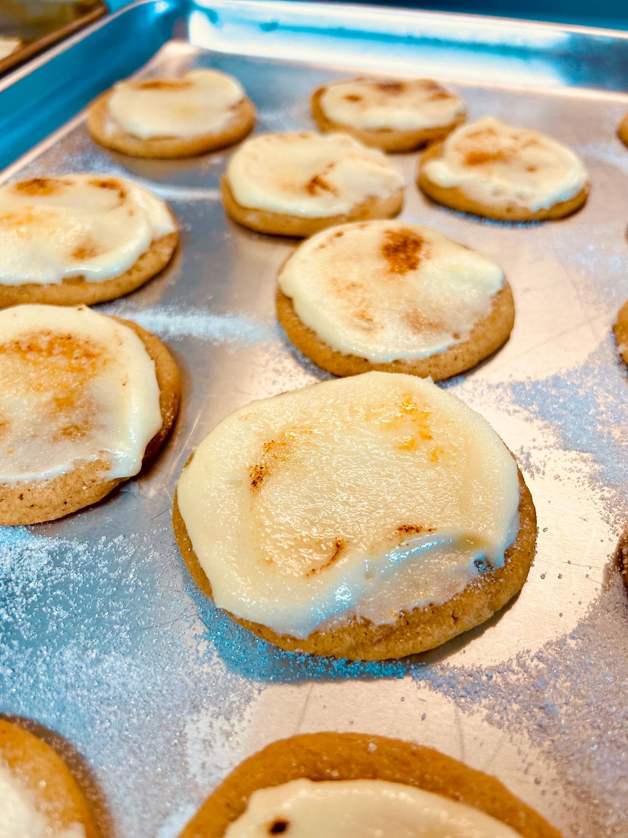 Creme brûlée cookies are soft and full of amazing flavor.