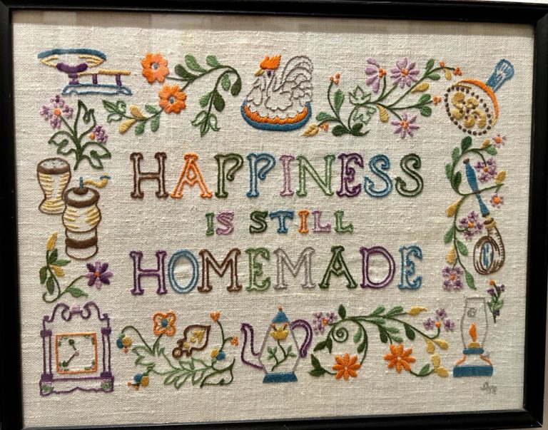 COLLECTING VINTAGE CROSS-STITCH AND EMBROIDERY