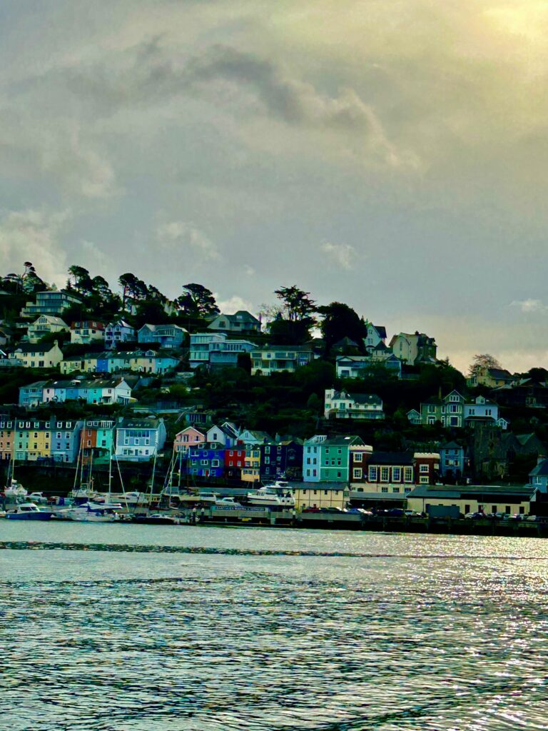 Looking across the River Dart in Dartmouth UK