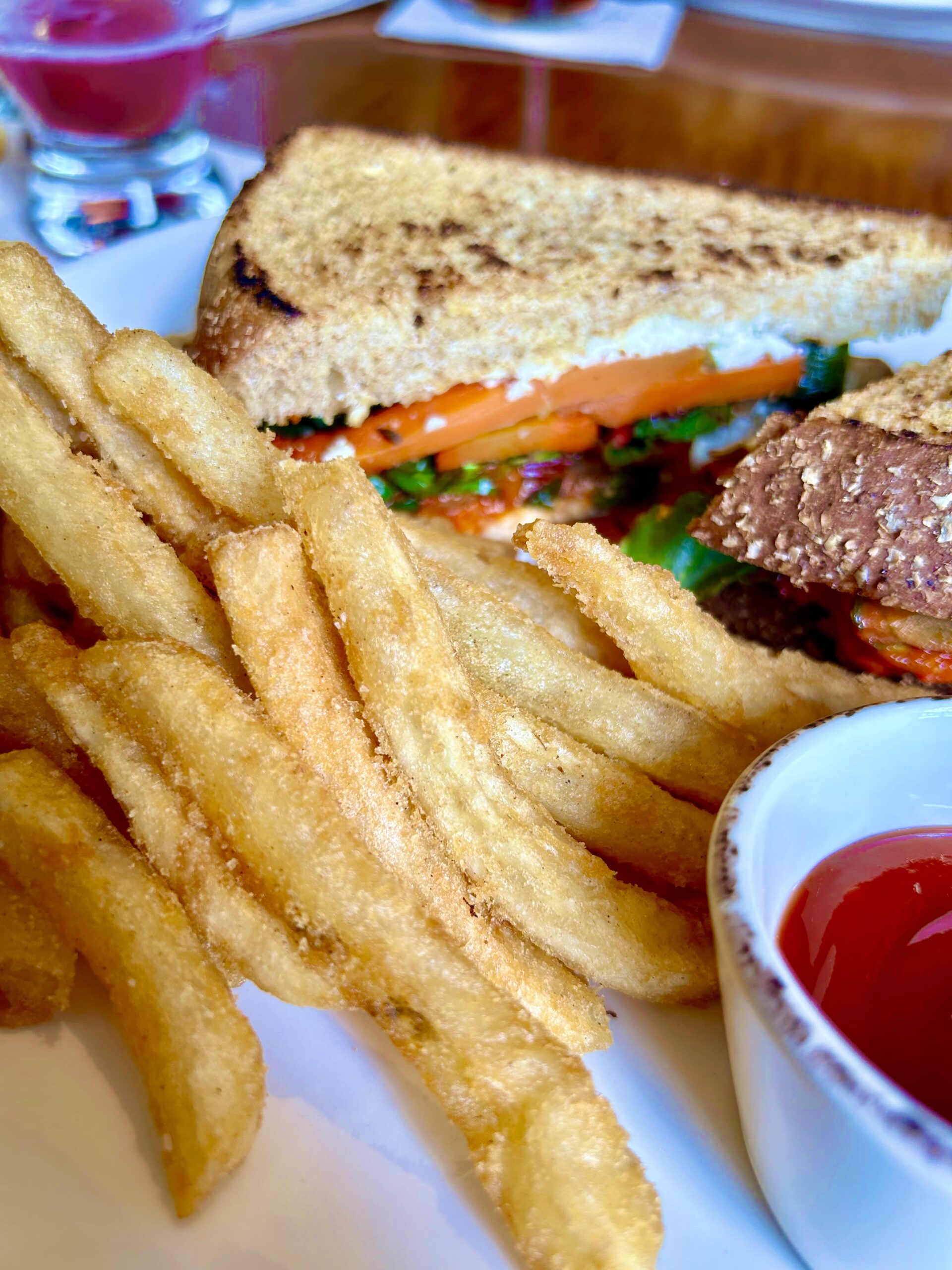 A delicious lunch at the Golden Lamb in Lebanon, Ohio