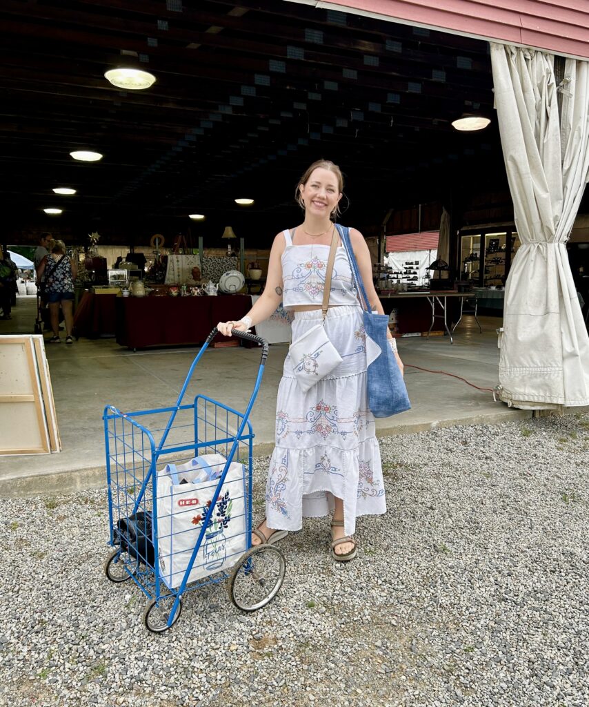 Shopping at Brimfield