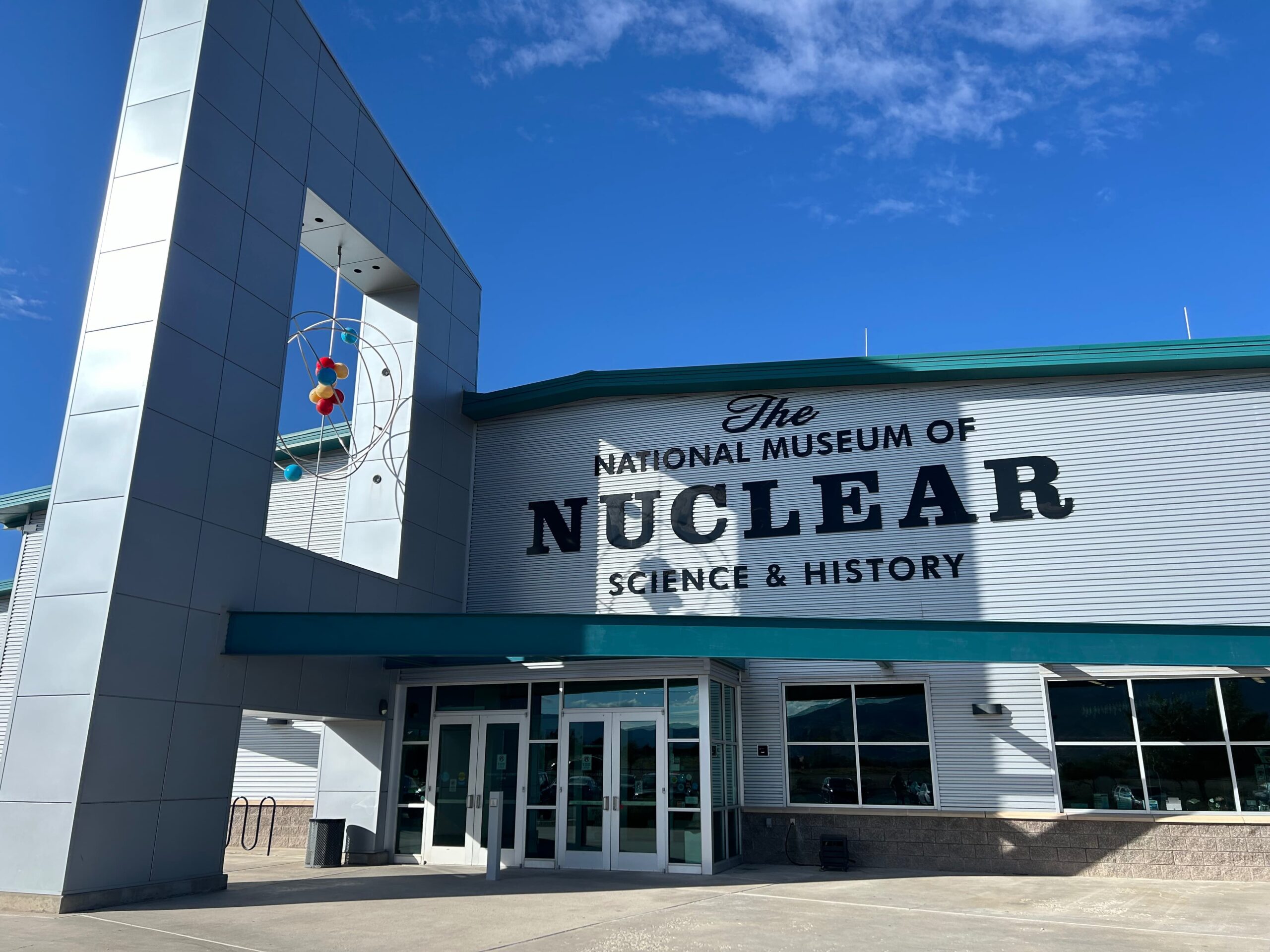 Outside of the National Museum of Nuclear Science and History