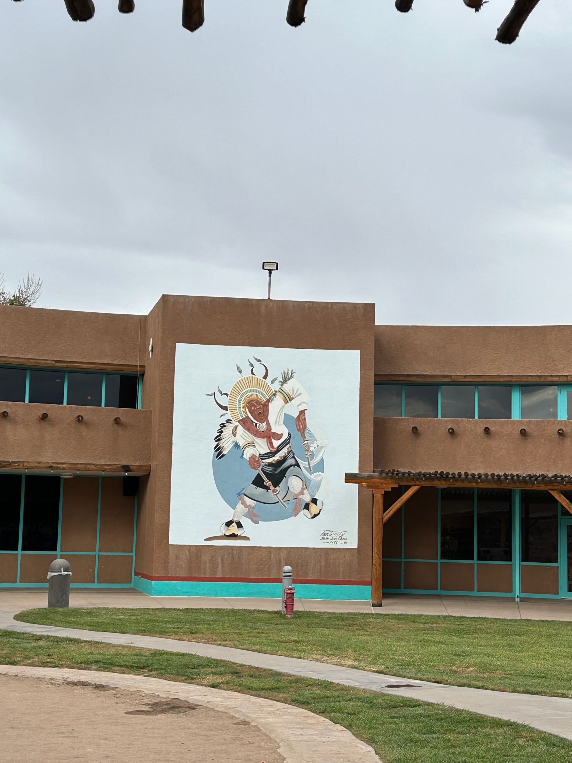 Outside of Indian Pueblo Cultural Center