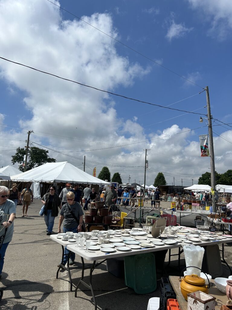 Antique show in Ohio