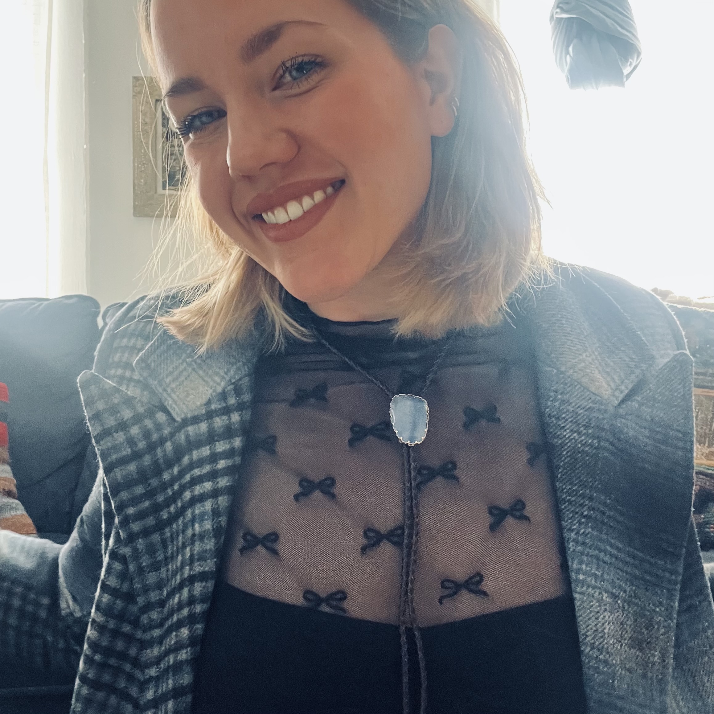 Styling a DIY bolo tie with a jacket and shirt