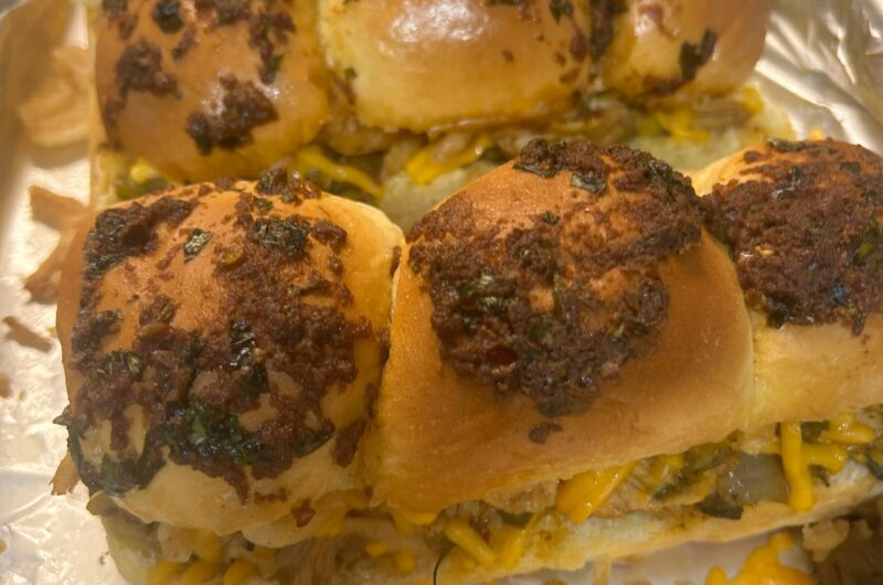 Cowgirl Chicken Sliders are party-perfect