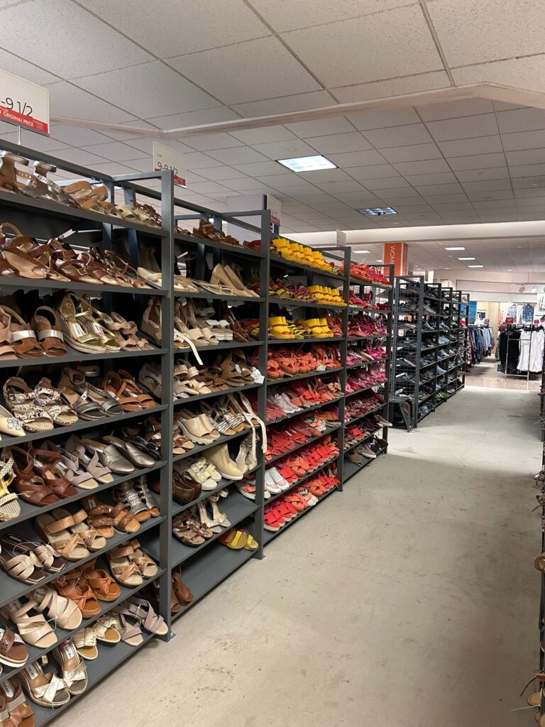 Rows of shoes